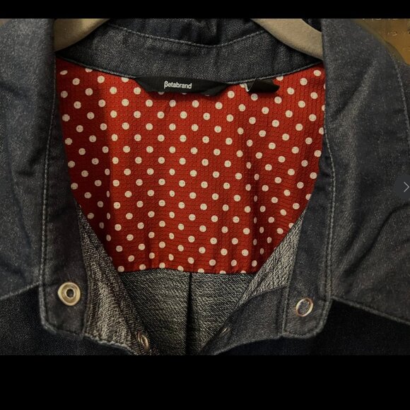 Betabrand Rose Rivet Work Shirt - Size XL - Picture 4 of 6